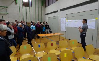 Polit-Apéro zum räumlichen Entwicklungs­leitbild in Besenbüren